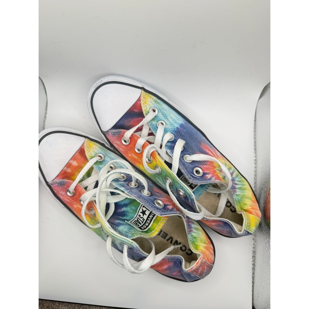 Converse Chuck Taylor All Star Low Top Tie Dye Sneakers 169019F Womens 8 Mens 6